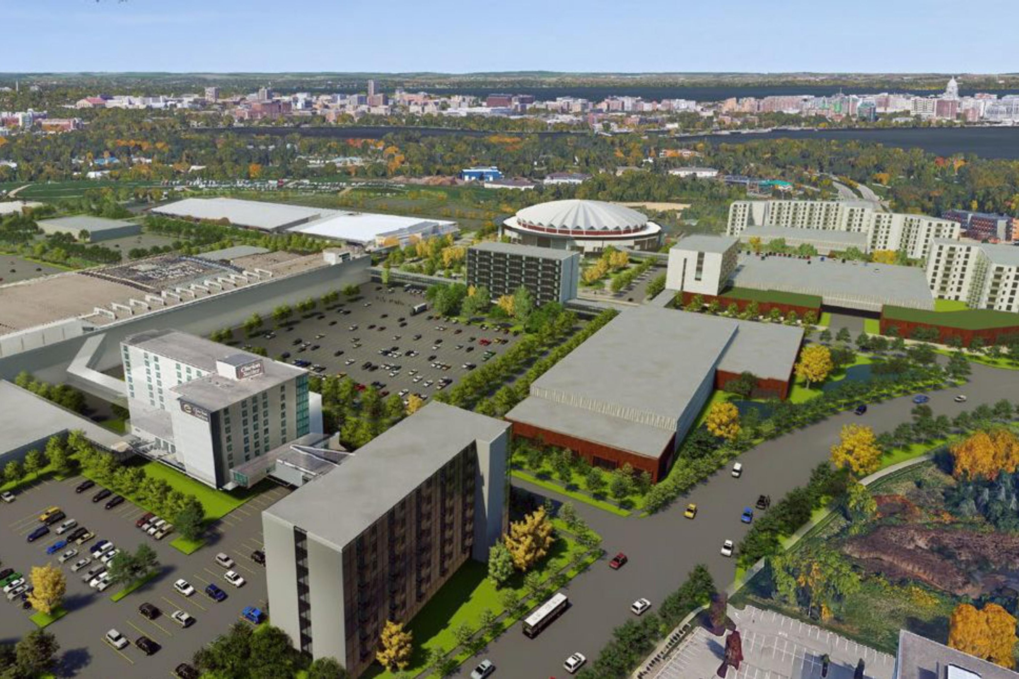Madison WI Alliant Energy Center Campus Master Plan Hunden Strategic 